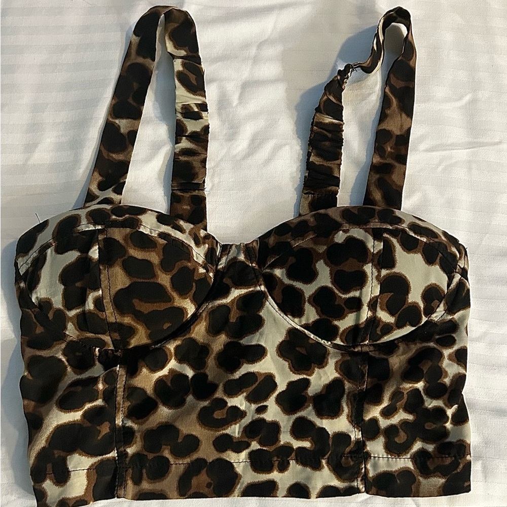 Animal Print Tank Top